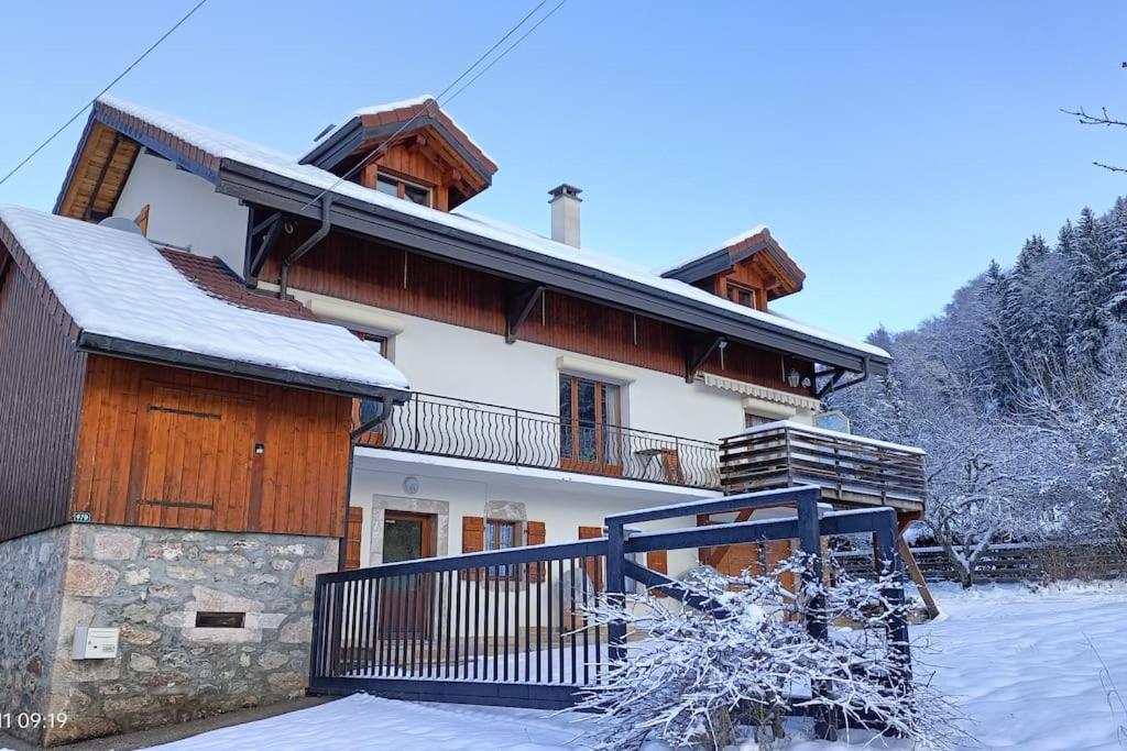 Gite Coeur De Haute-Savoie Viuz-en-Sallaz Exterior foto