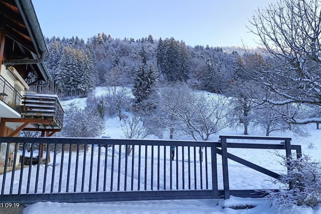 Gite Coeur De Haute-Savoie Viuz-en-Sallaz Exterior foto